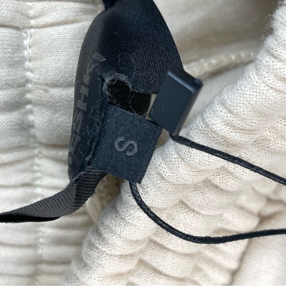 MESHKI sweatpants joggers Charlie unisex COSY JOGGER oatmeal track pants S NEW - Picture 11 of 11